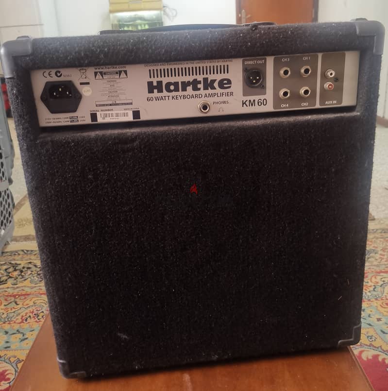 Hartke keyboard amp + speaker 1