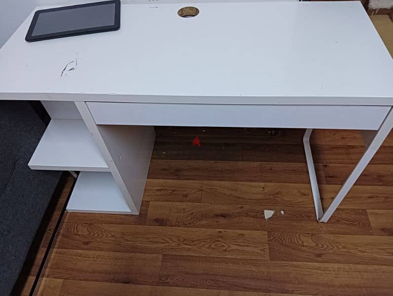 Ikea study table and  branded sofa cum bed 1