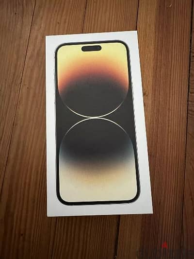 Sealed Box Apple iPhone 14 pro max 256gb gold