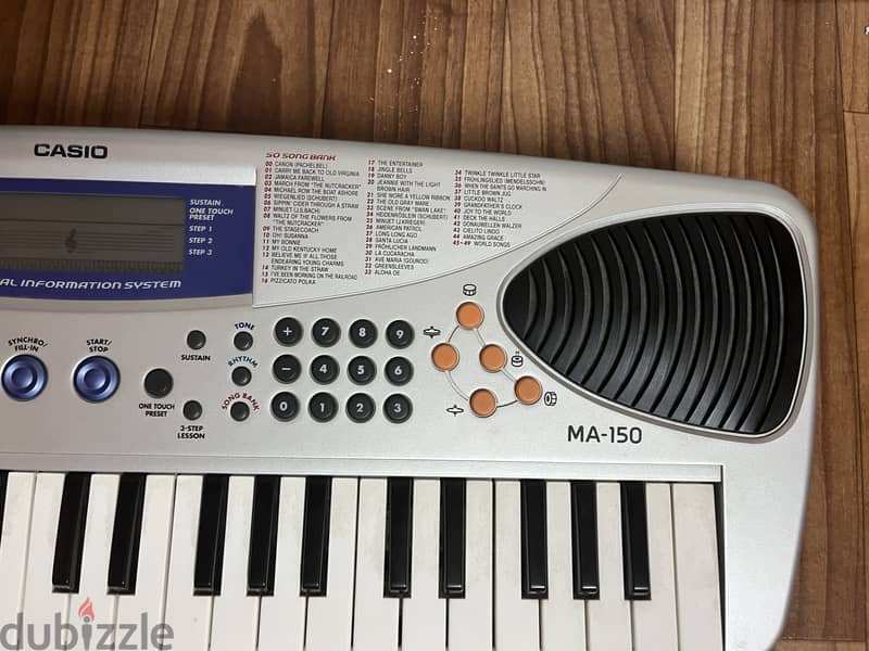 Casio Keyboard-M150 In excellent condition for sale 3