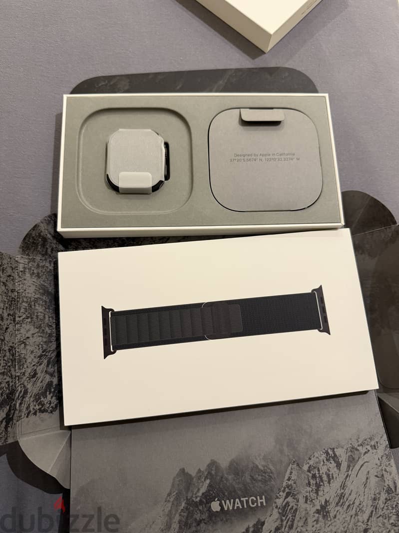 Apple Watch Ultra 2 GPS + Cellular 49mm Black Titanium Case with Dark 3