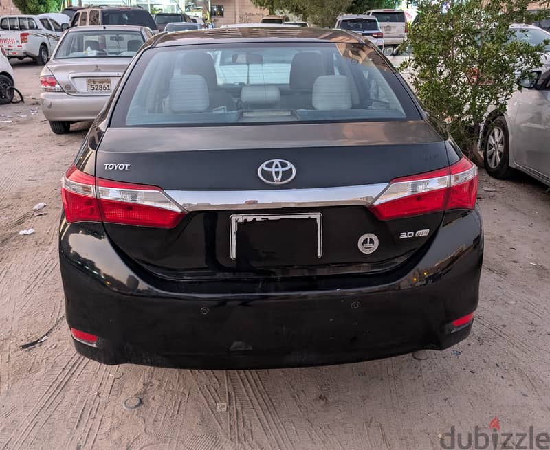 Toyota Corolla 2015 Fulúl Option with sunroof 1