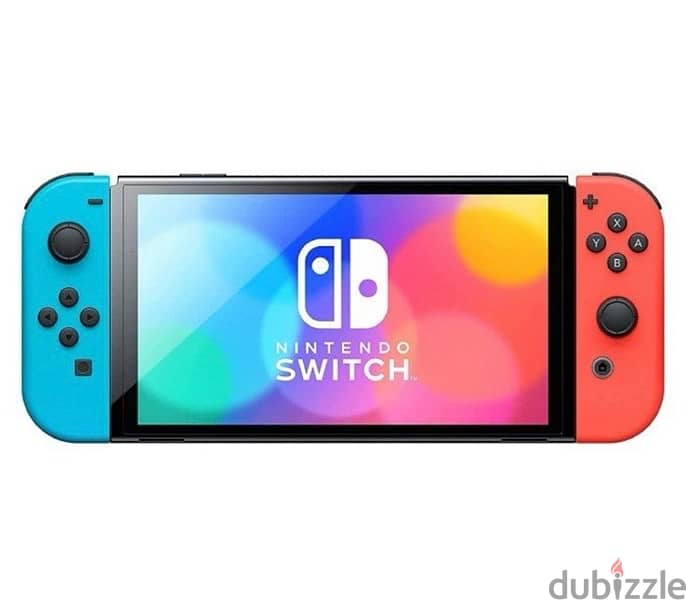 جهاز نينتيندو سويتش جديد لم يستعمل مع لعبة ماريو New Nintendo Switch 1