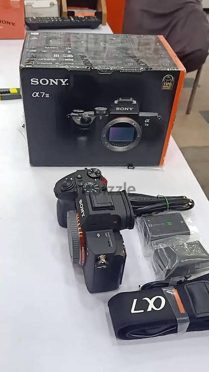 Alpha a7 camera with Lens 1