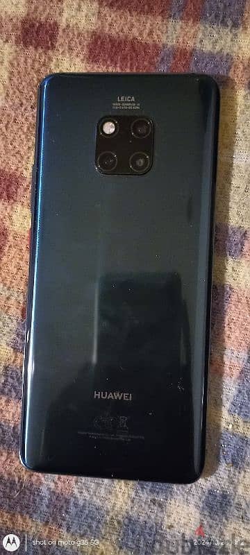 Huawei mate 20 pro green  clolore 6 gb 128 2