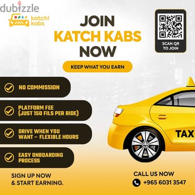 KATCH KABS ONLY FOR TAXI DRIVERS