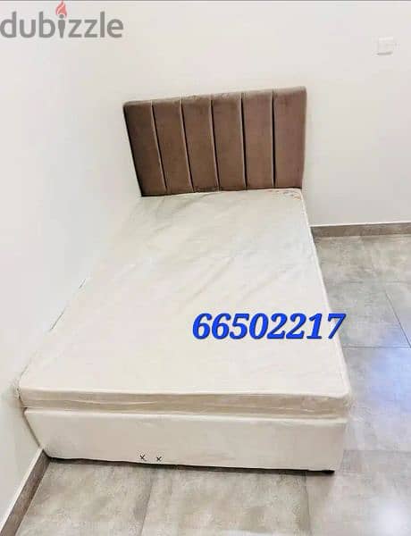 new medicated mattress and bed frame 66502217  All size available 4