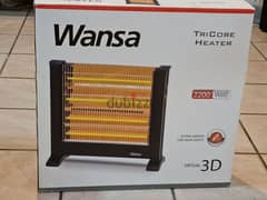 WANSA Tricore Heater 2200 Watt Virtual 3D Tilting Sensoe for Safety 0