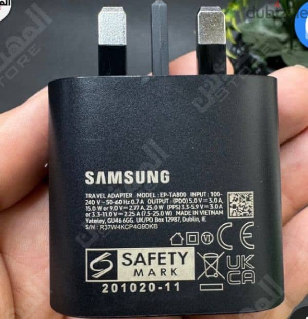 Samsung 25W Vietnamese Type C Super Charge Adapter New Original 0