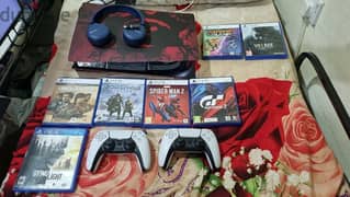 PS5 with exclusives games + 2 original controllers 0