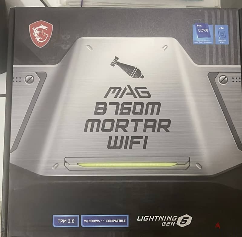 NEW MSI MAG B760M Mortar WiFi Gaming Motherboard 1