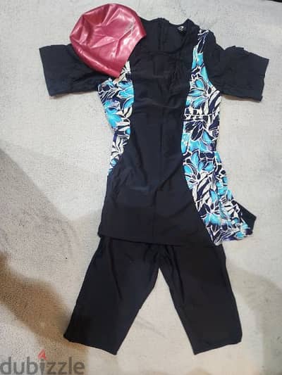 ladies swim dress size L