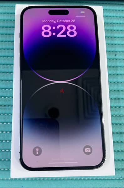 iPhone 14 Pro Max 256 GB Deep purple Used ! 4