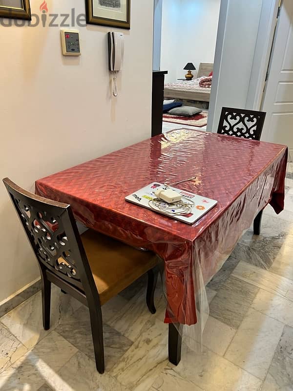 Dining Table - 6 Seater (with Chairs) 1