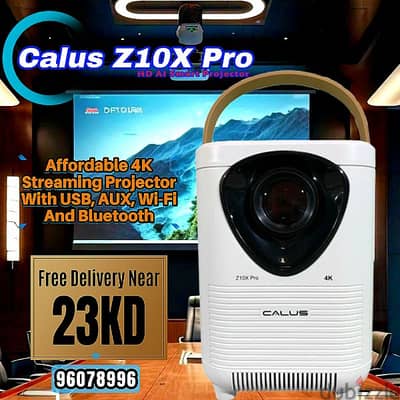 Calus Z10X Pro : Affordable 4K Streaming Projector