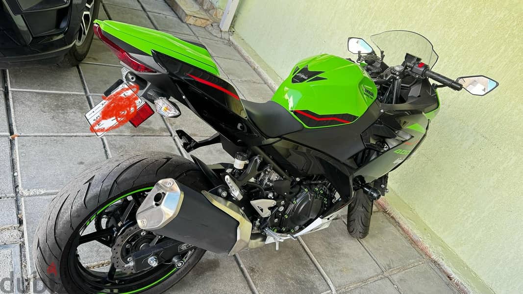 Kawasaki ninja 2022 sport 400cc, 2 cylinders 5