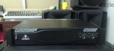 bheringer ep 2500 pawer amp. 0