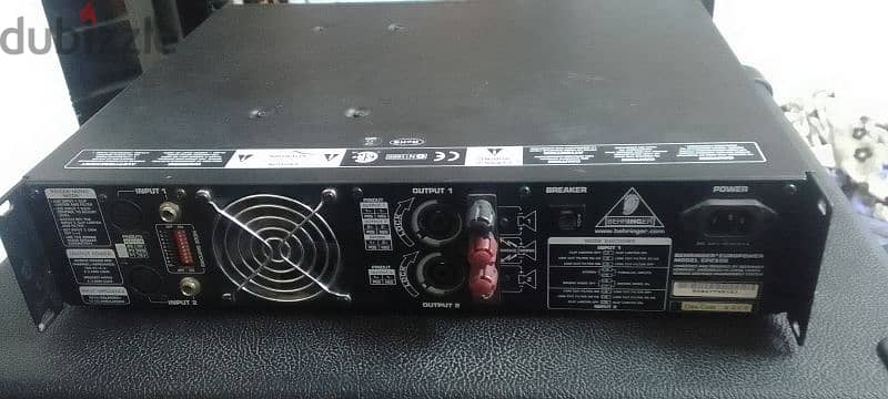 bheringer ep 2500 pawer amp. 6