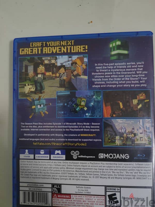 Minecraft story mode season 2 1