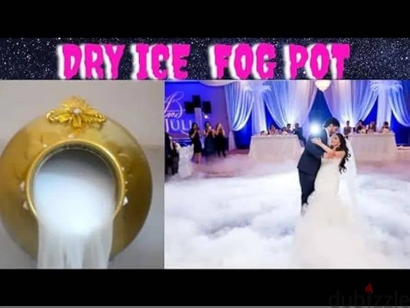 Dry ice fog pot 0