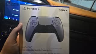 New ps5 controller Silver/يد تحكم بلايستيشن ٥ جديده 0