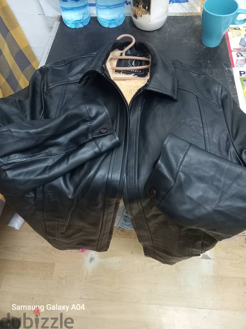 New Men's leather jacket (xxl) 3