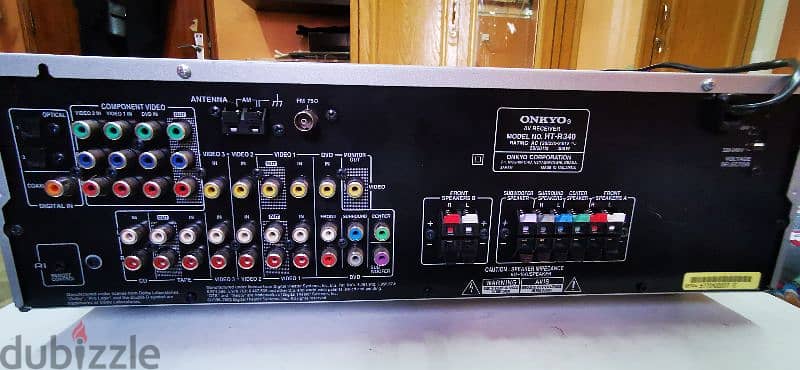 onkyo avr resiver 5.1 chenals v good working condition 3