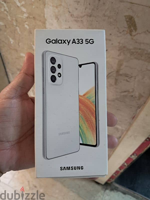 Samsung Galaxy A33  5G. with 6+6gb ram 128gb memory with box cable 0