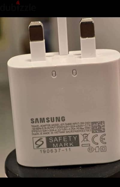 Samsung 25 Watt Charger Cable