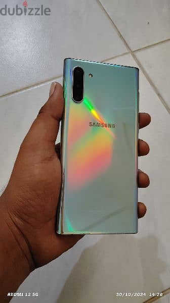 Samsung note 10 8gb 256 gb storage