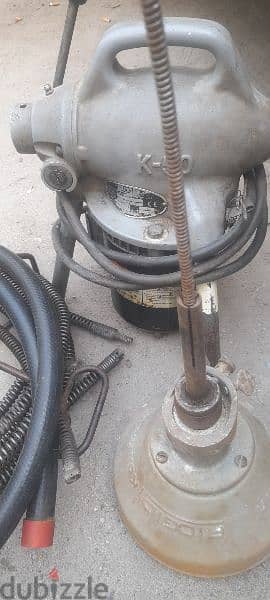 للبيع مكينه تسليك المجاري Drain cleaner machine for sell 1