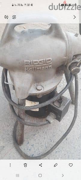 للبيع مكينه تسليك المجاري Drain cleaner machine for sell 2