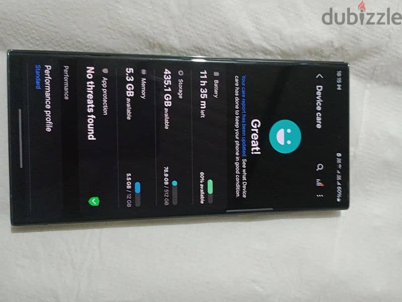 The Samsung Galaxy S23 Ultra is 512 gbby Snapdragon 8 Gen 2 4