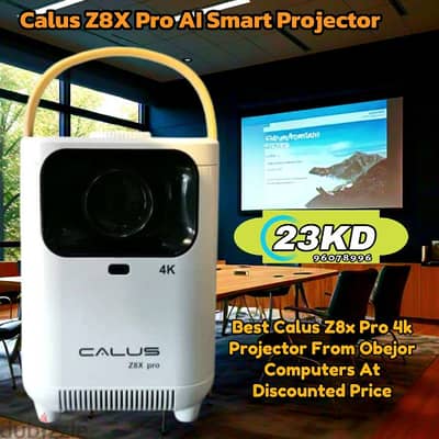 Best Calus Z8x Pro 4k Projector From Obejor Computers At Discounted