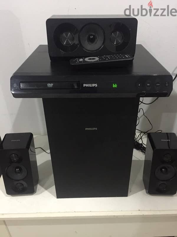 home theatre phlilpes Bluetooth 1000 watts 4