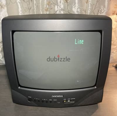 vintage daewoo tv