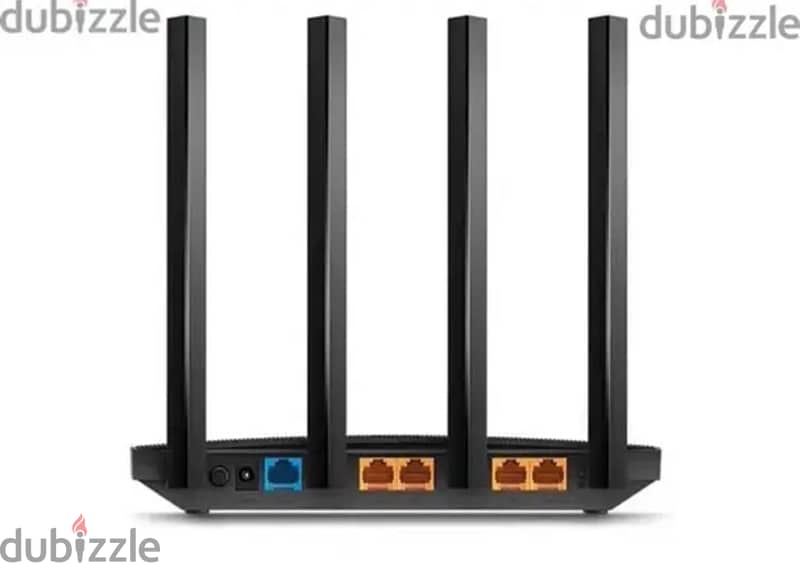 TP-Link Archer C6 Wireless Router - 1200 Mbps / WAN / LAN / Black (NEW 1