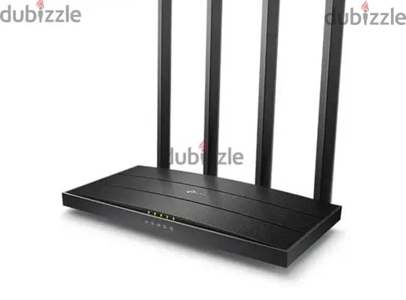 TP-Link Archer C6 Wireless Router - 1200 Mbps / WAN / LAN / Black (NEW 2