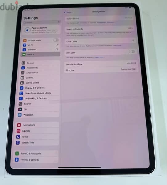 Apple iPad Pro 13” M4 256 GB  Wifi Silver  Used! 7