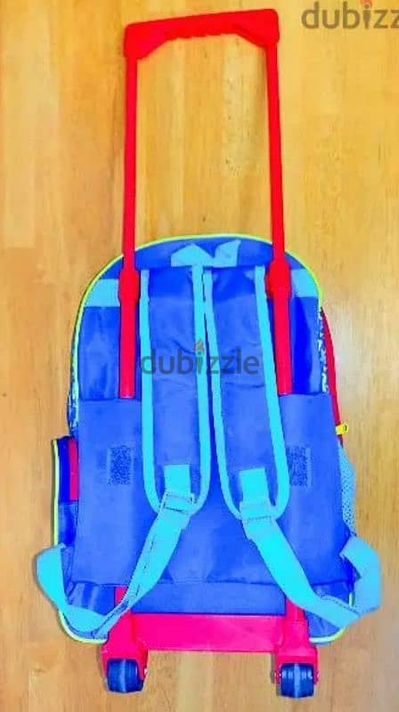 Kids School Bag with Drag Handel & Wheels (5-9pm-66379610) 1