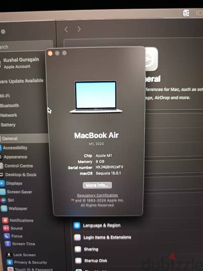 M1 MACBOOK AIR 2020