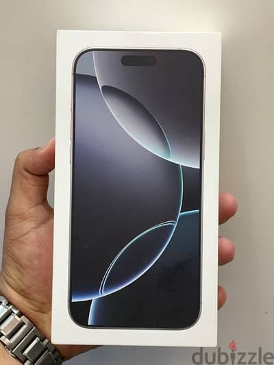 iphone 16 pro max 256GB white titanium BRAND NEW