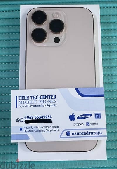 iPhone 16 Pro 5G 128 GB  desert titanium 2 Days Used Only !