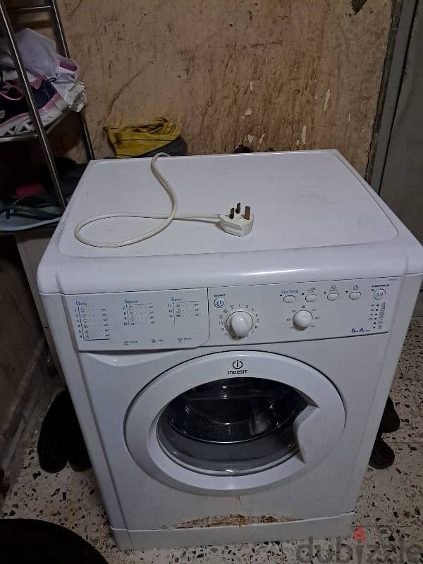 Indesit Fully Automatic Front Load Washing Machine 6kg Working perfect 0