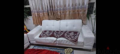 Leather Home centre sofa 0