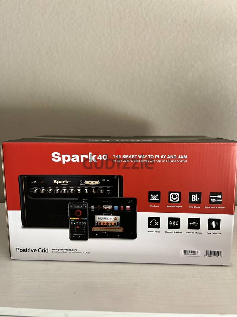 Positive Grid Spark Smart Guitar Amplifier 1