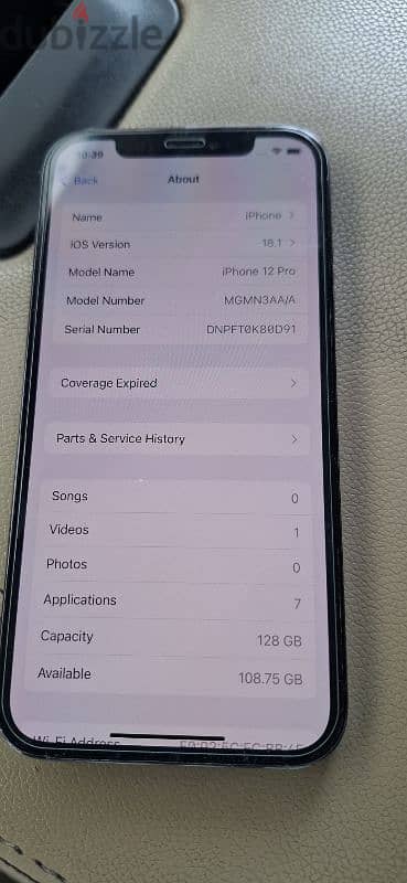 iphone 12pro 128gb  good condicon 92batrry 3