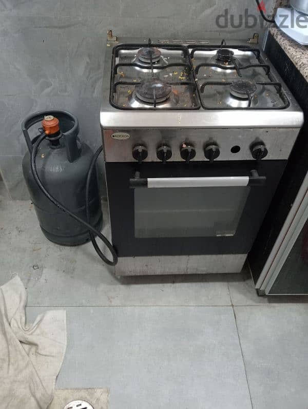 Gas stove four burner with cylinder 3