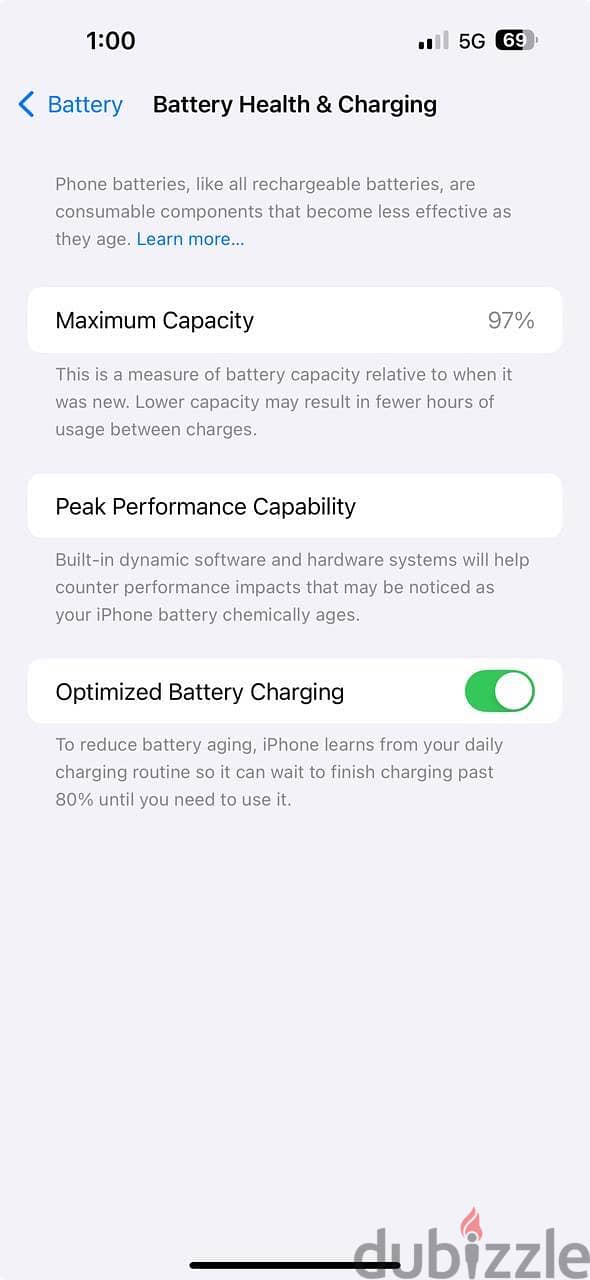 iPhone 14 pro max 128GB battery 97% 2