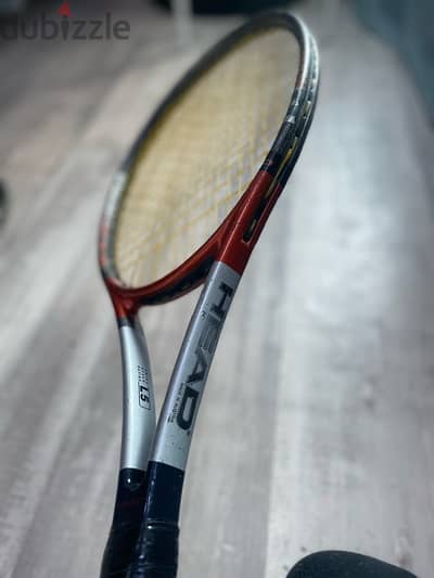 TITANIUM TENNIS RACKETS ORIGINAL HEAD